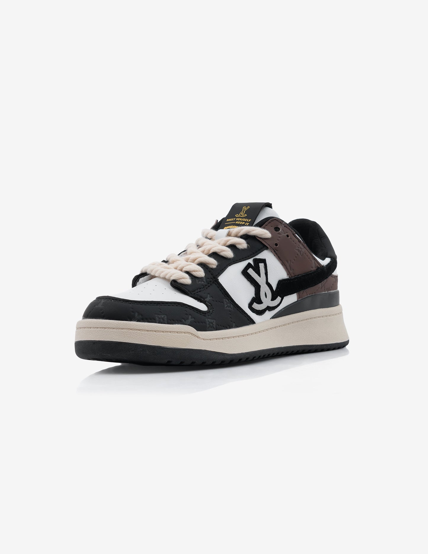 Velocity Espresso Brown Low-Top Sneakers