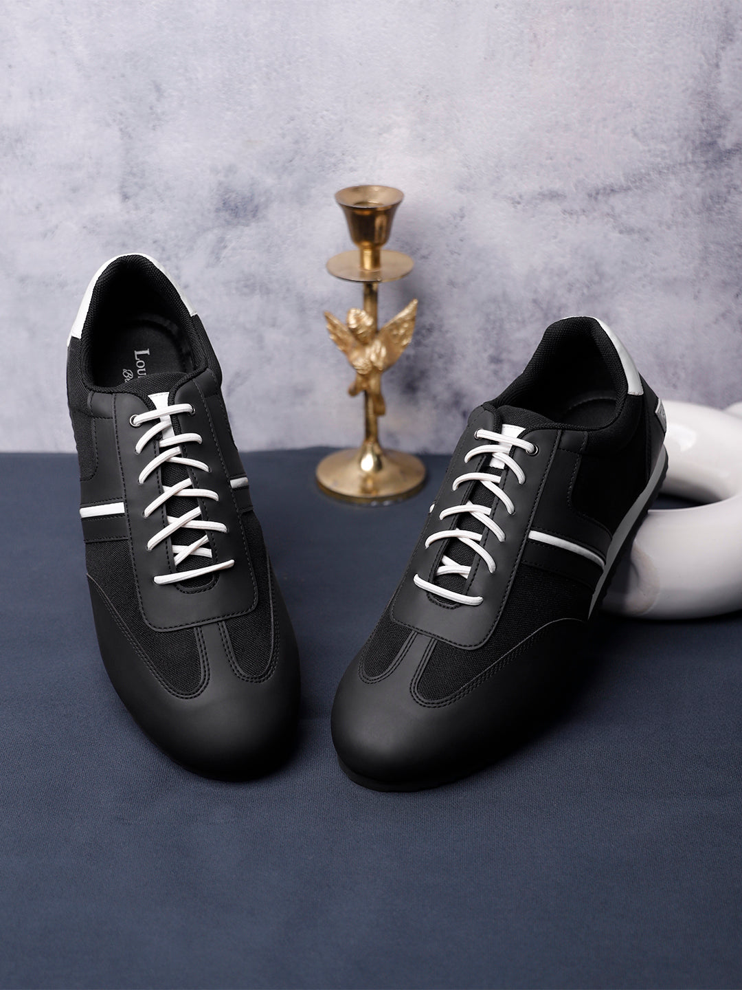 White and Black Sneakers For Men
