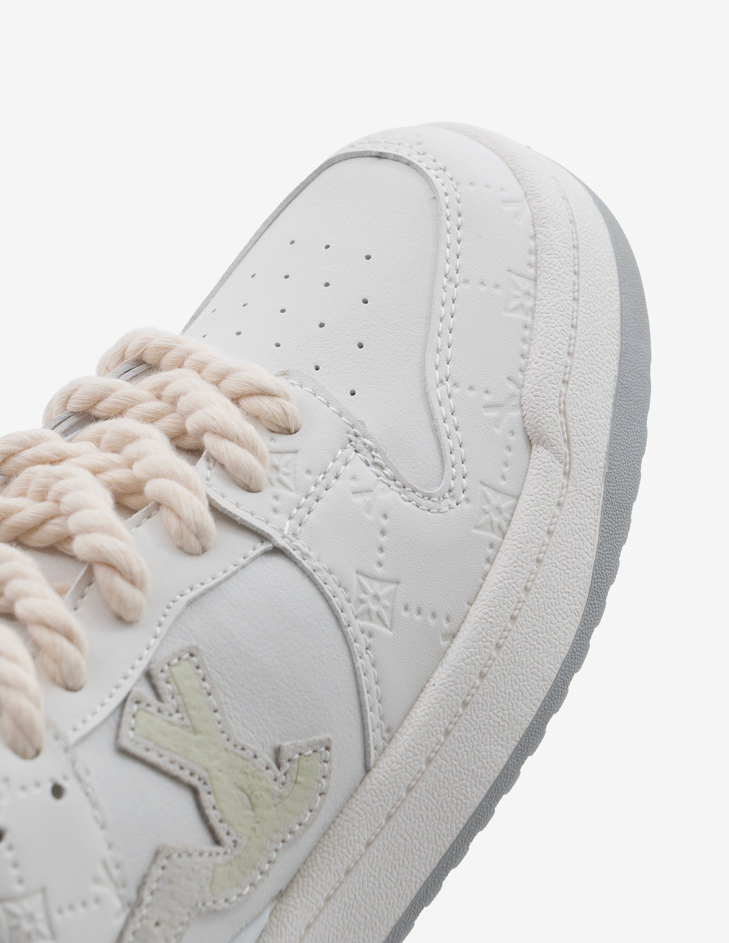 Velocity Crystal White Low-Top Sneakers