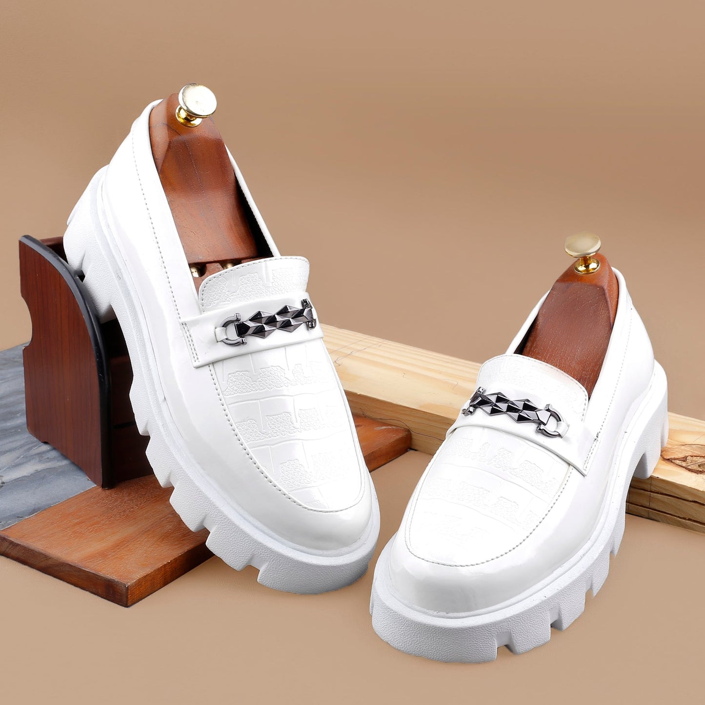 Bxxy's Faux Leather Slip-on Loafers