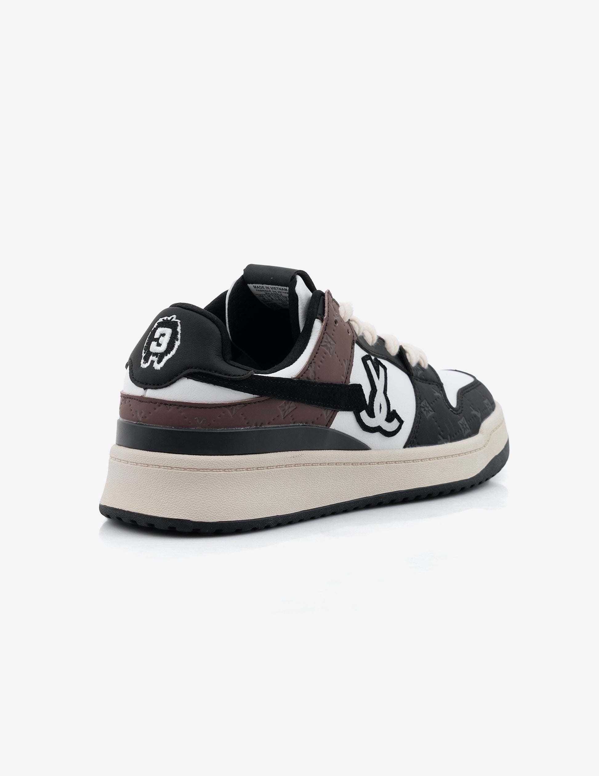 Velocity Espresso Brown Low-Top Sneakers