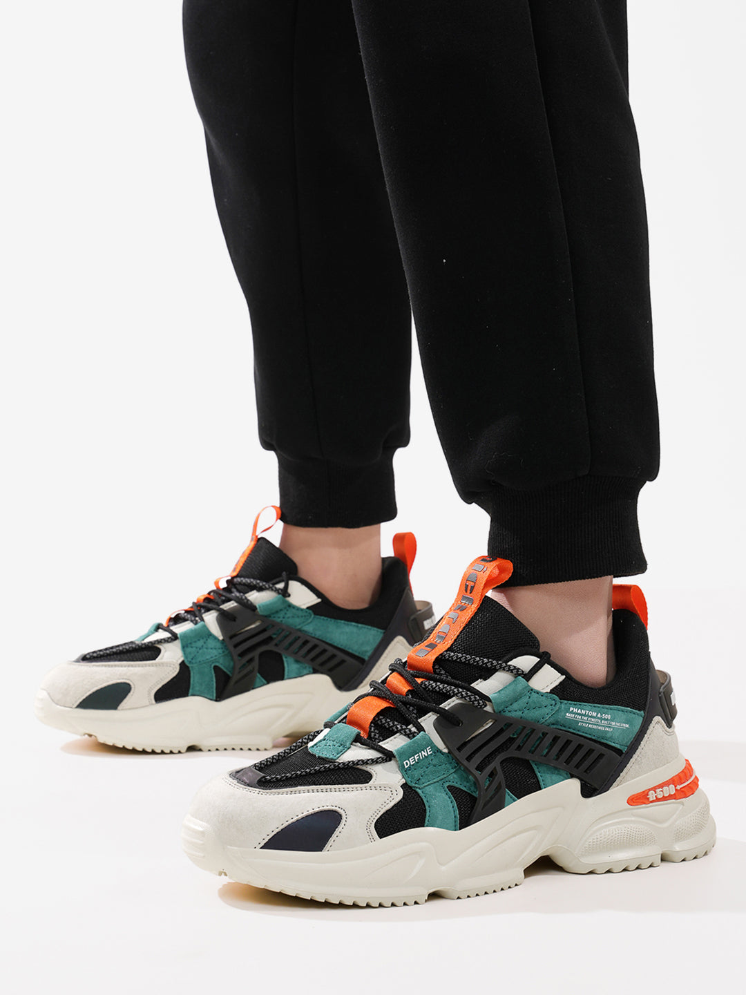 Phantom A-500 Jungle Ember Chunky Trail Sneaker