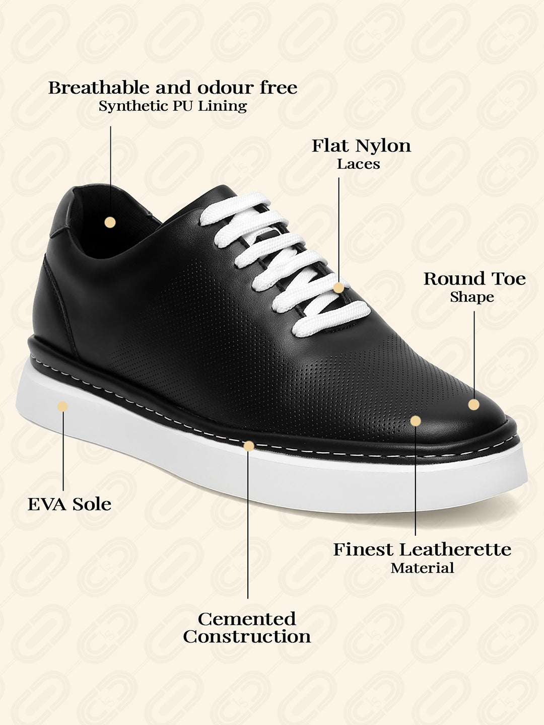 Black Sneakers For Men