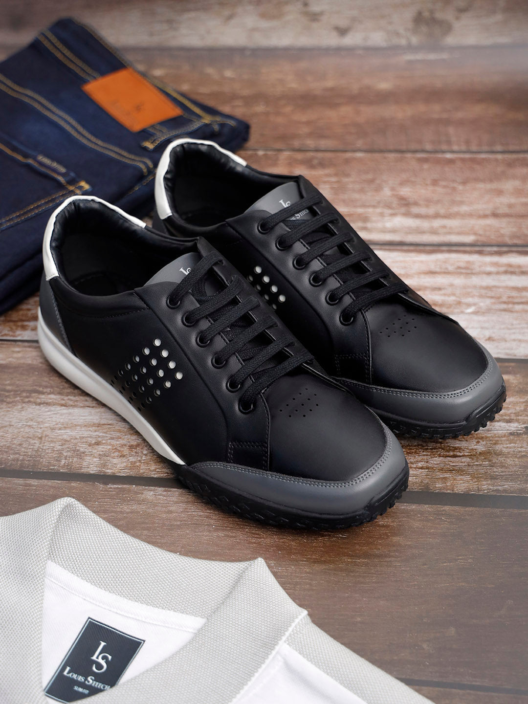 Black Sneakers For Men