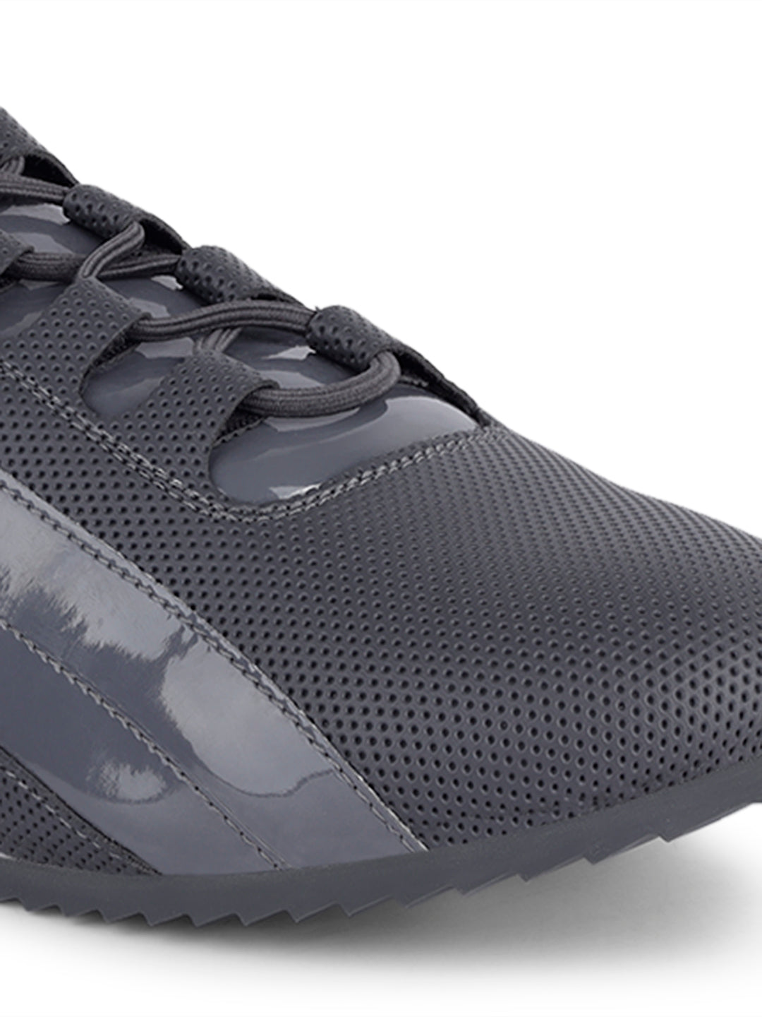 Dutch Grey Fashion Color Blocked Lace-Up Sneaker