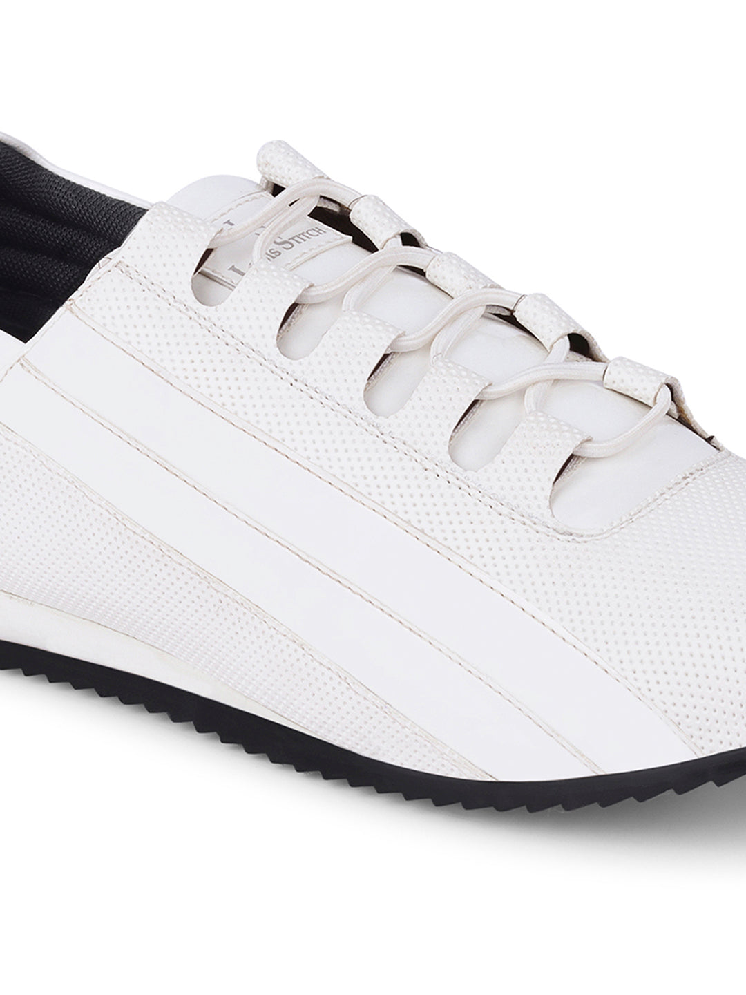 Canadian White Fashion Color Blocked Lace-Up Sneaker