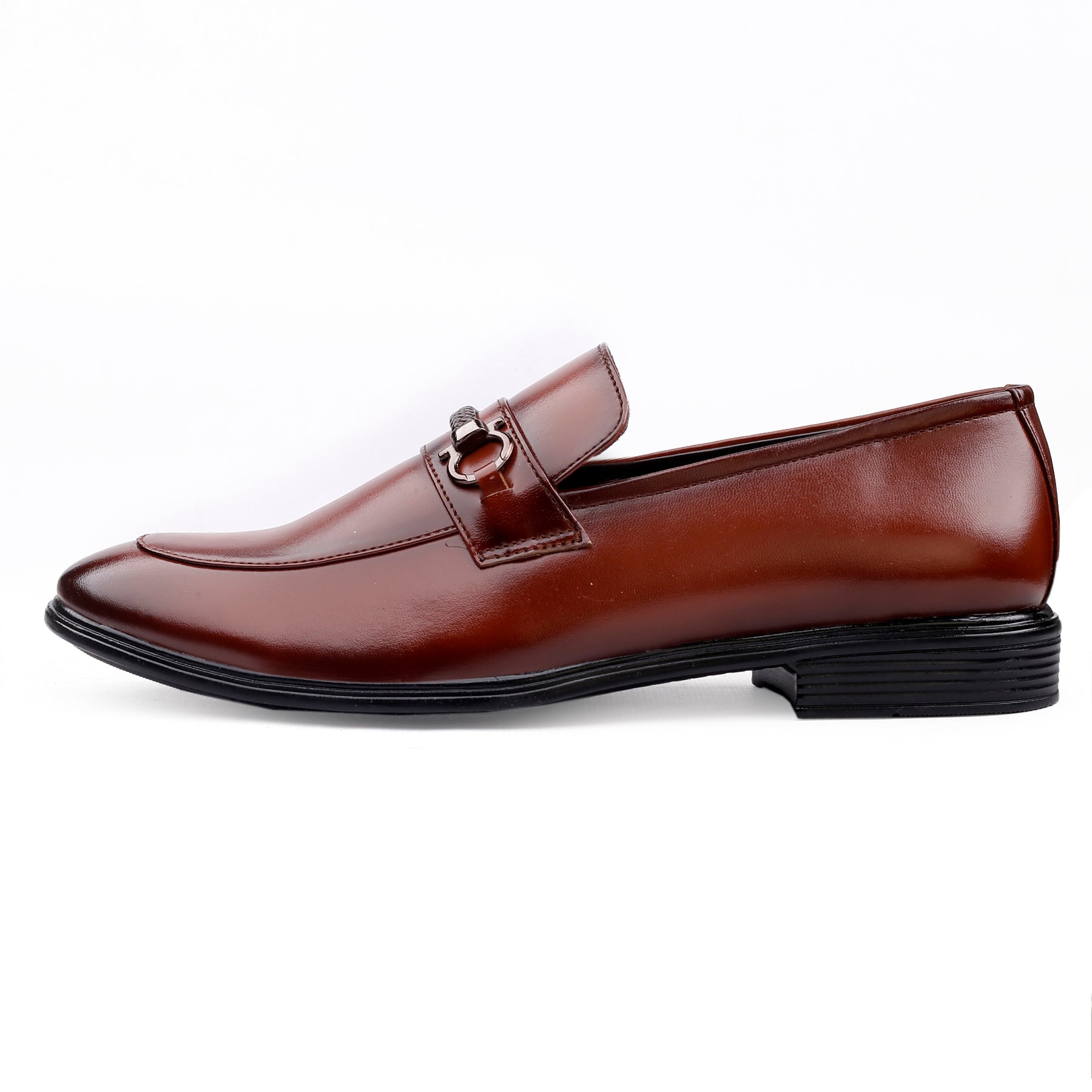 Bxxy's Faux Leather Partywear Slip-ons for Men