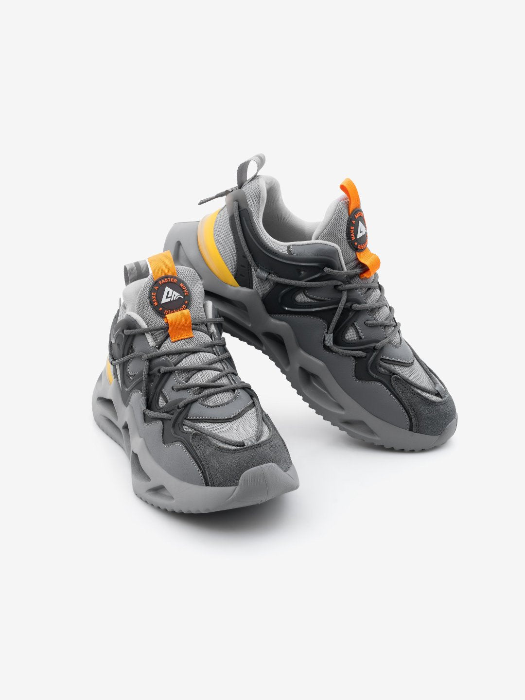 Moscow Smoky Grey Low Top Minimalist Classy Sneakers