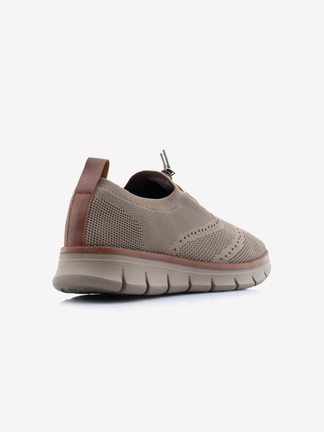 Knitstep Coffee Classic Flat Sole Low Top Sneakers