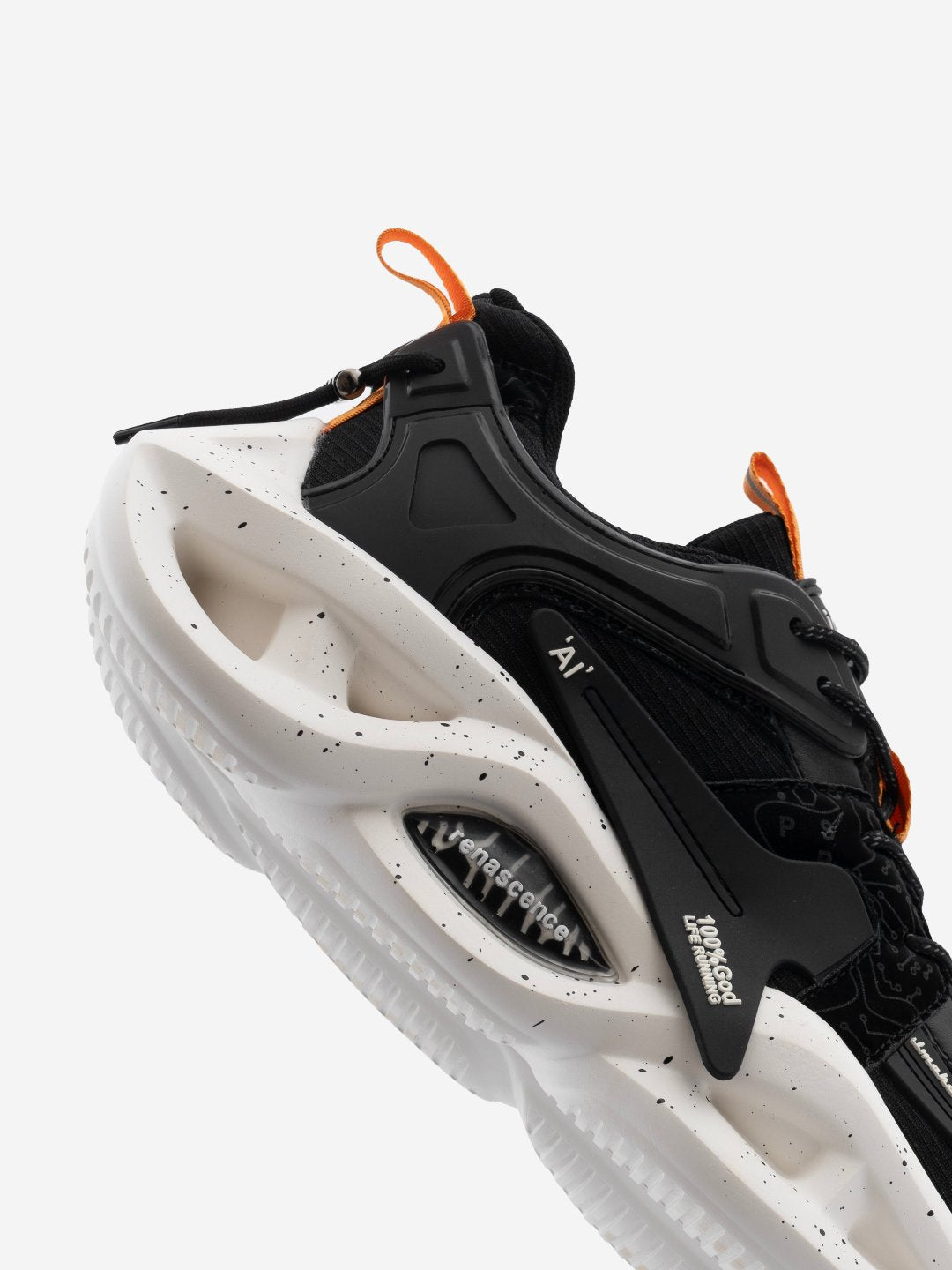 Singalmaha Black Chunky Sole Designer Premium Sneakers